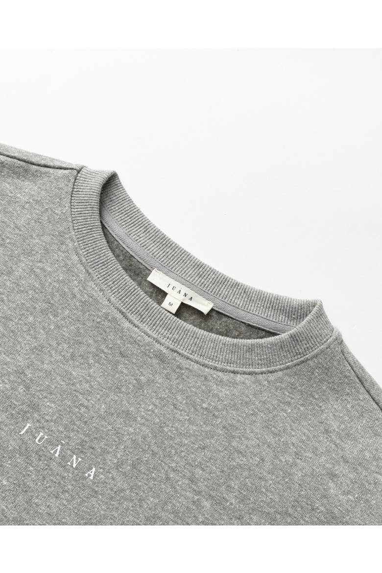 Off Hours Crewneck Sweater, Alternate, color, gray