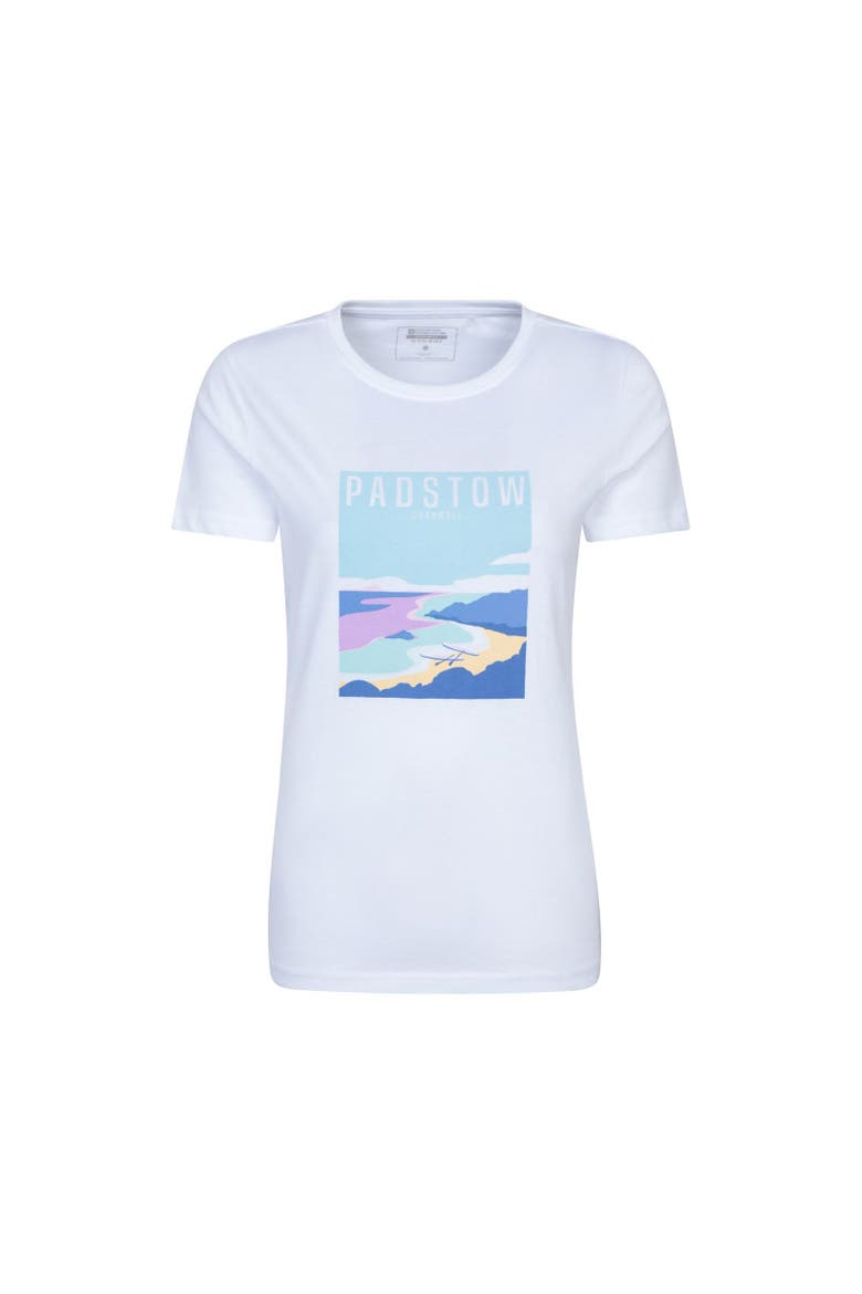 Padstow Short-Sleeved T-Shirt, Main, color, White