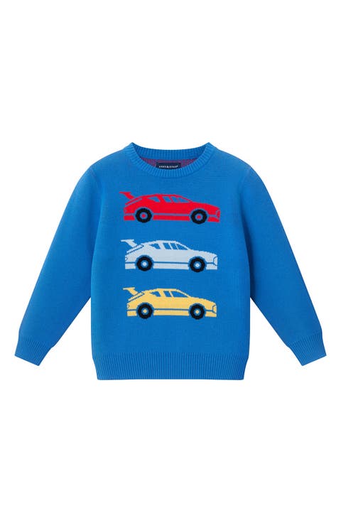 Kids' Cotton Crewneck Sweater (Toddler, Little Kid & Big Kid)