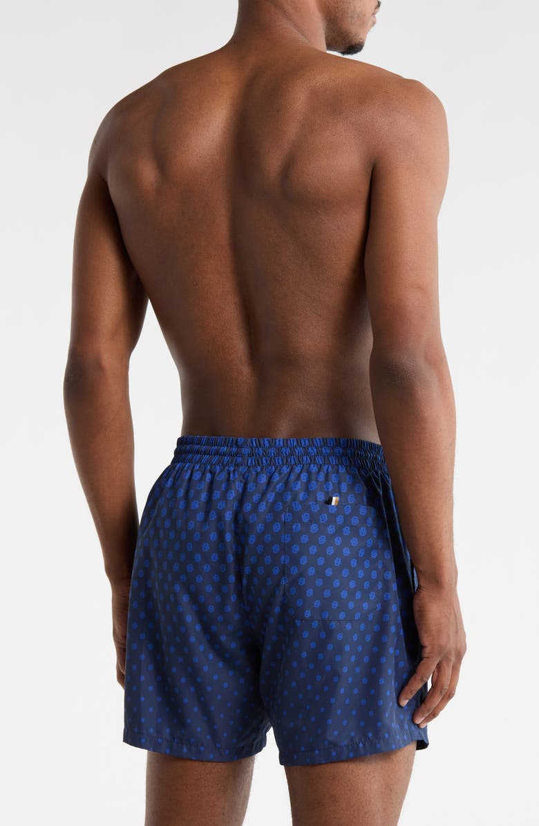 BOSS Octopus Swim Shorts, Alternate, color, Dark Navy