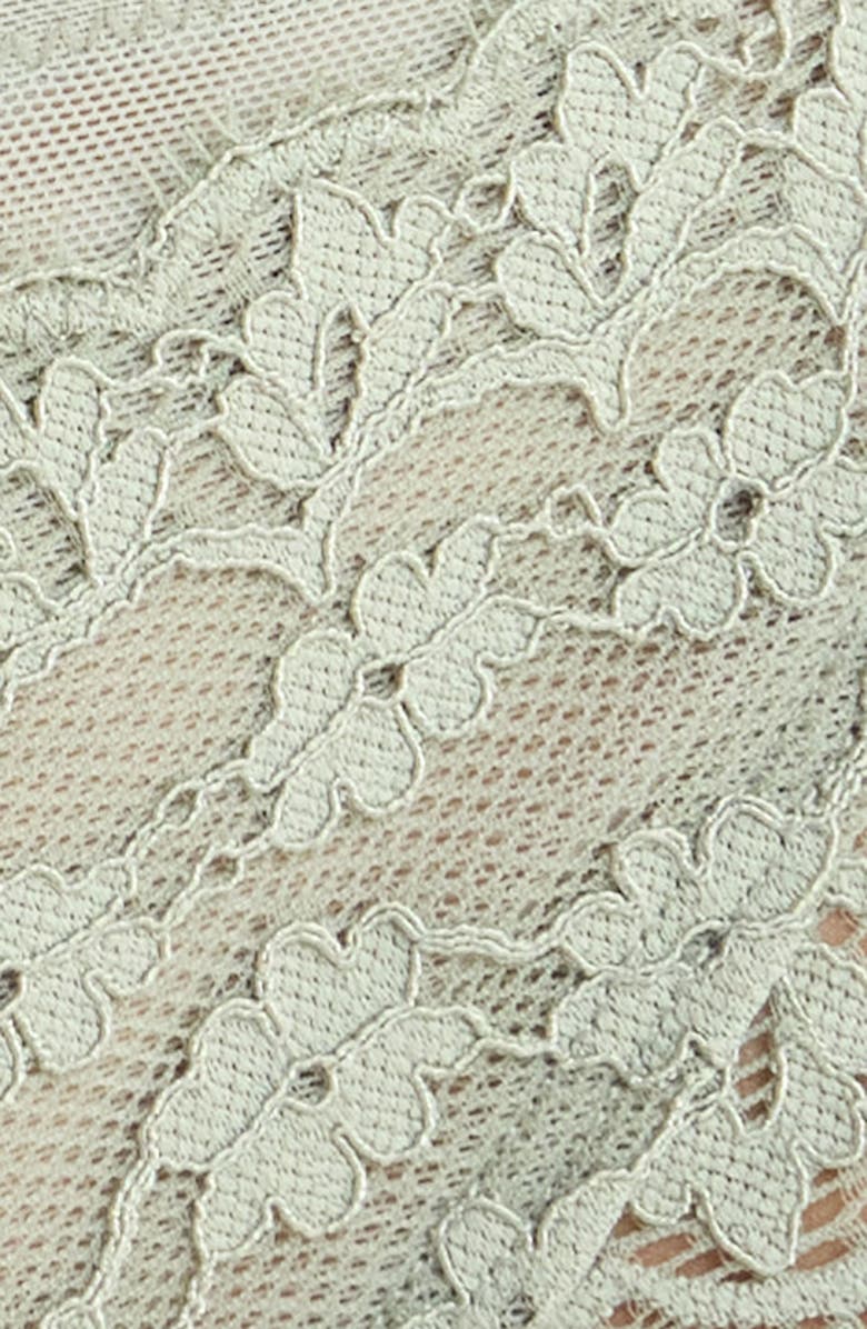 Hunkemöller Daisy Brazilian Panties, Alternate, color, Iceberg Green