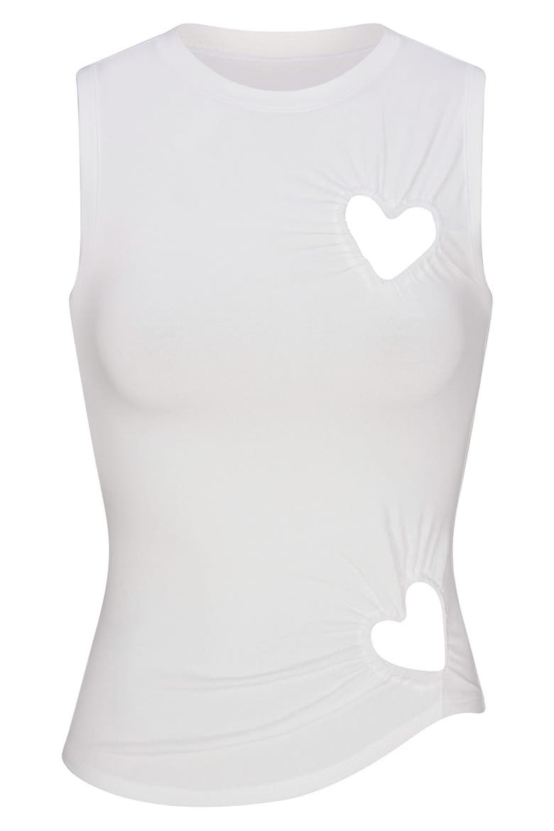 skims cotton jersey heart dress Skims Cotton Jersey Heart Dress