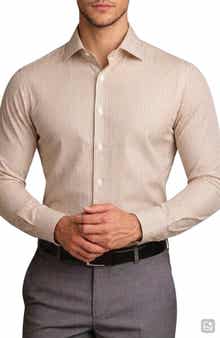 Vertical Stripe Dress Shirt