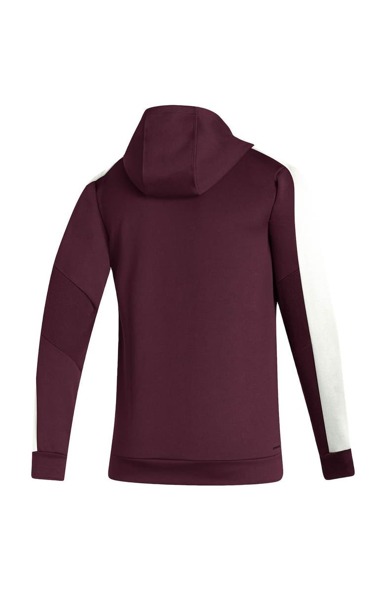 adidas Men's adidas Maroon Texas A&M Aggies 2021 Sideline AEROREADY Full-Zip Hoodie, Alternate, color,