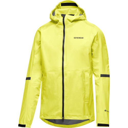 Gorewear Lupra 2.0 Gore-tex Hooded Jacket In Yellow