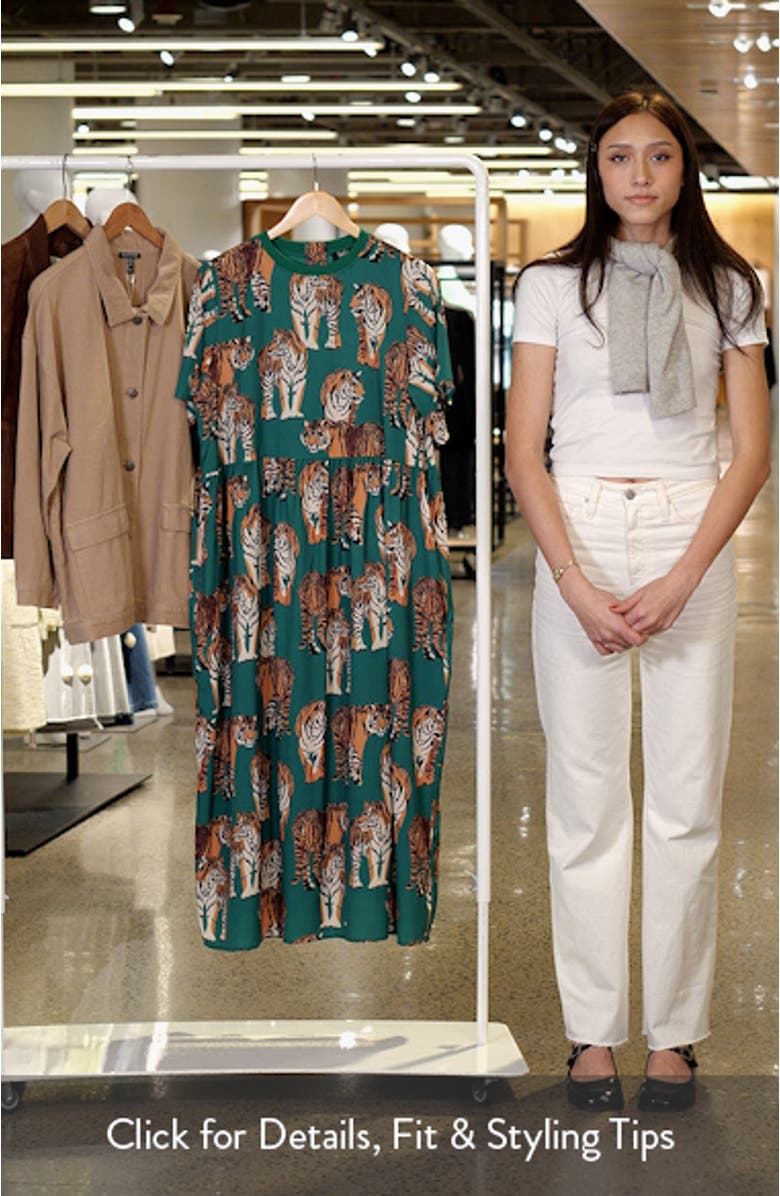 Never Too Much Oversize Short Sleeve Dress, sales video thumbnail