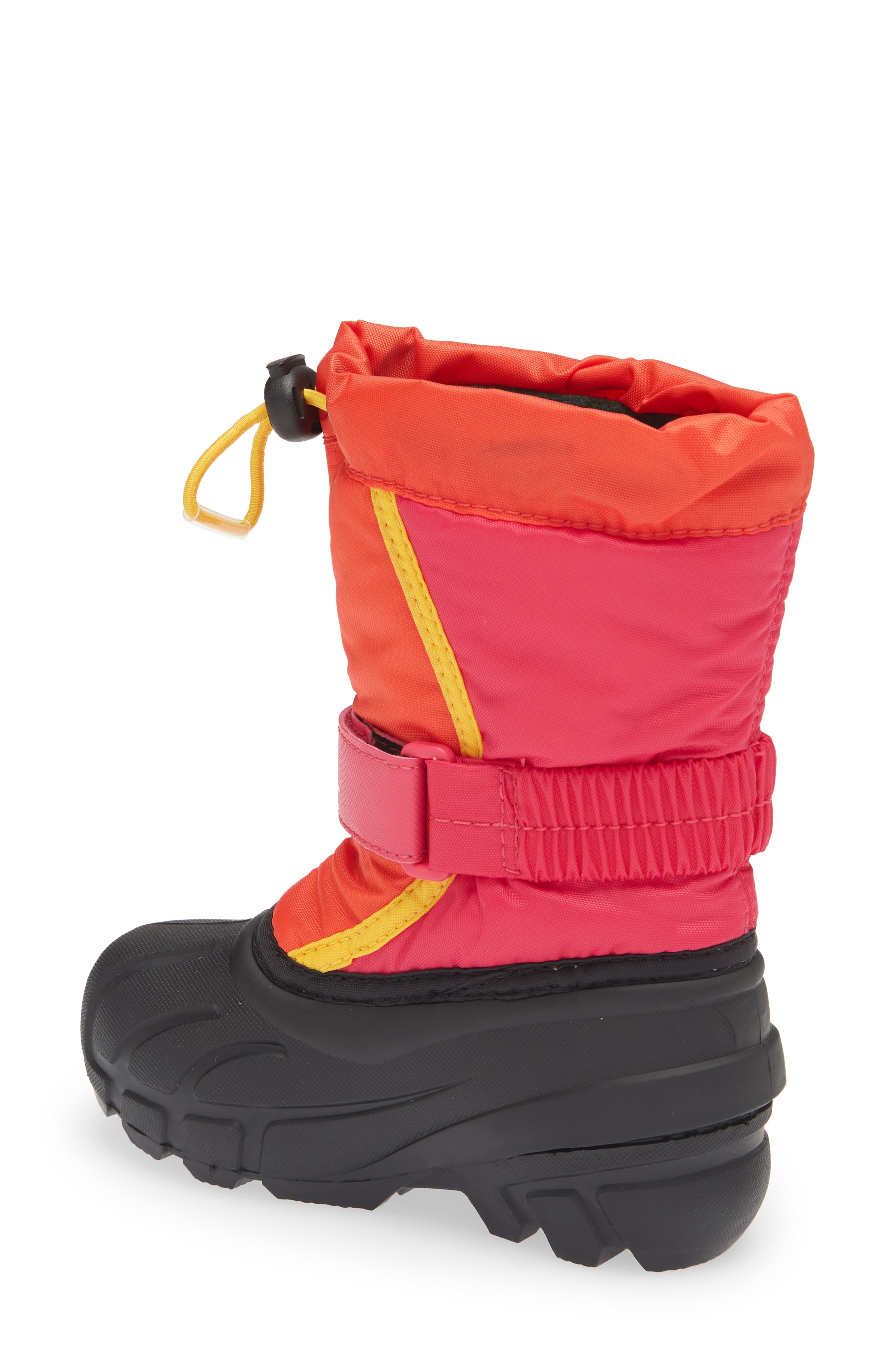 Kids' Flurry Weather Resistant Snow Boot, Alternate, color, POPPY RED/ CACTUS PINK