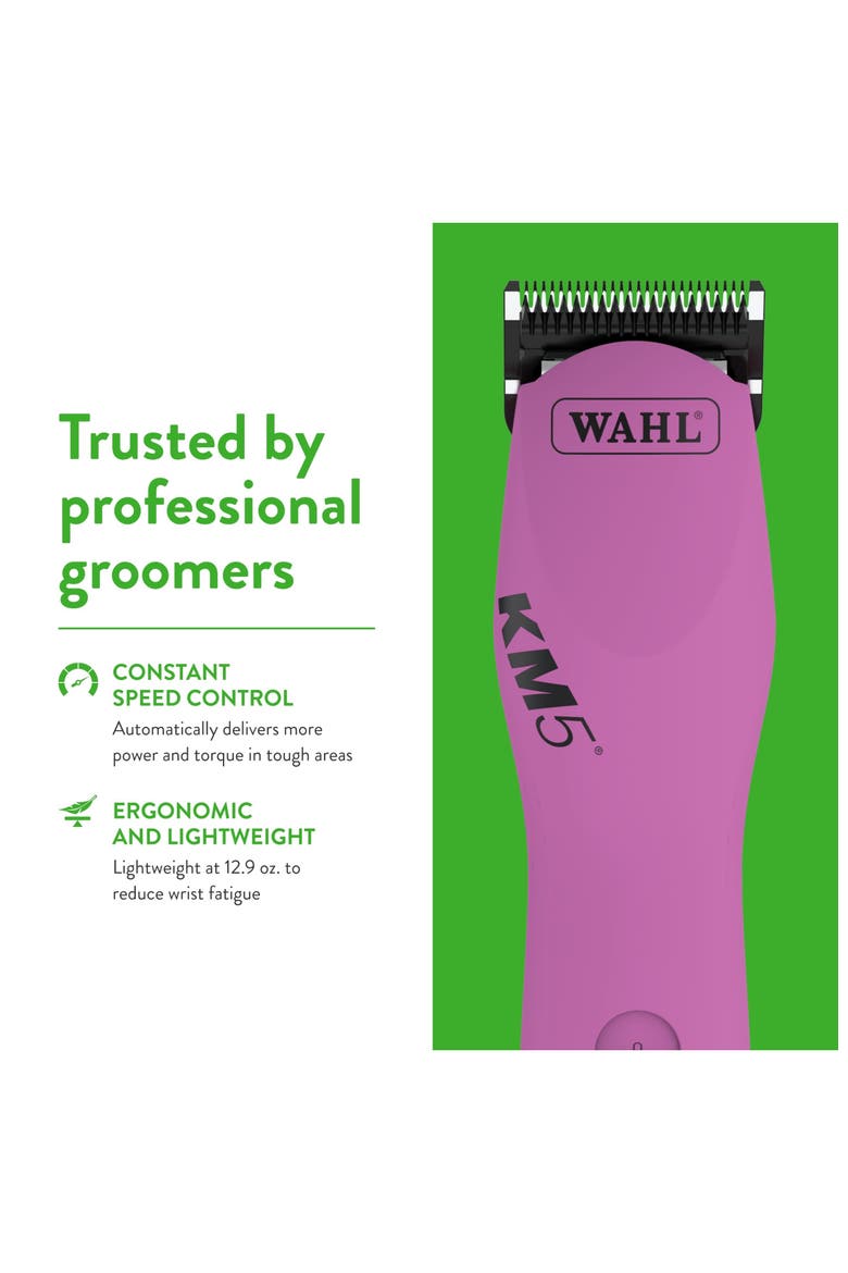 Thick coat pet clipper for dogs and cats, Alternate, color, Pink