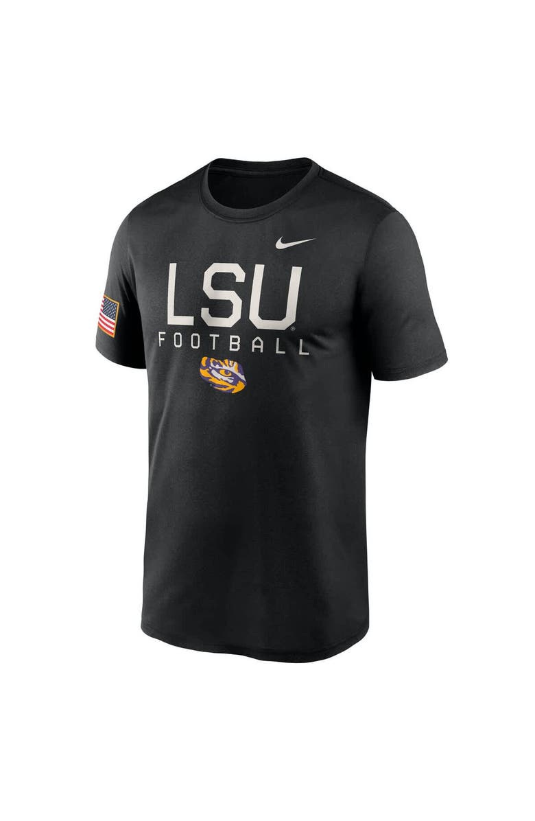 Nike Men's Nike Black LSU Tigers 2024 Military Appreciation Legend Performance T-Shirt, Alternate, color,
