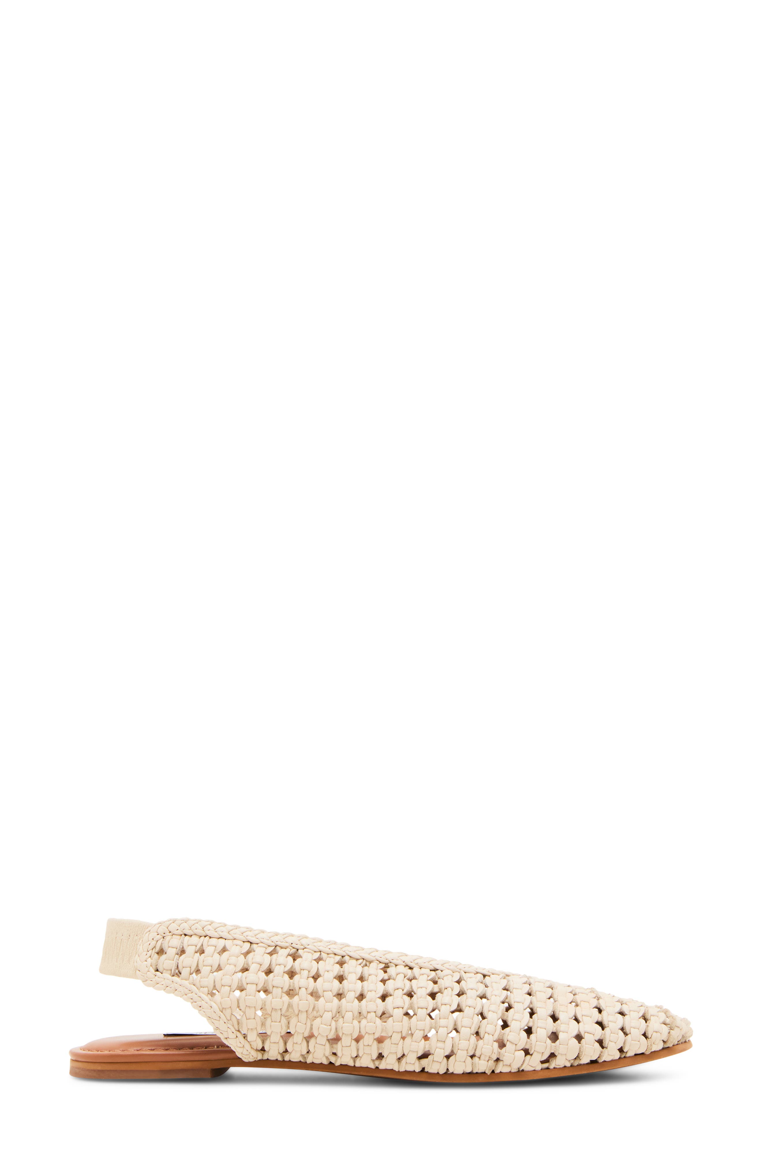 Steve Madden Rumi Slingback Flat, Alternate, color, Bone Leather