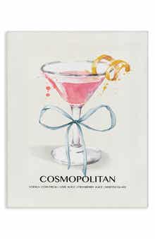 Stupell Industries Cosmo Bow Framed Canvas Wall Art
