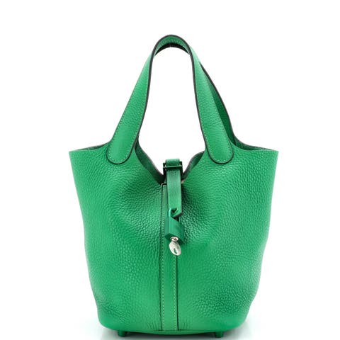 Monochrome Picotin Lock Bag Clemence PM