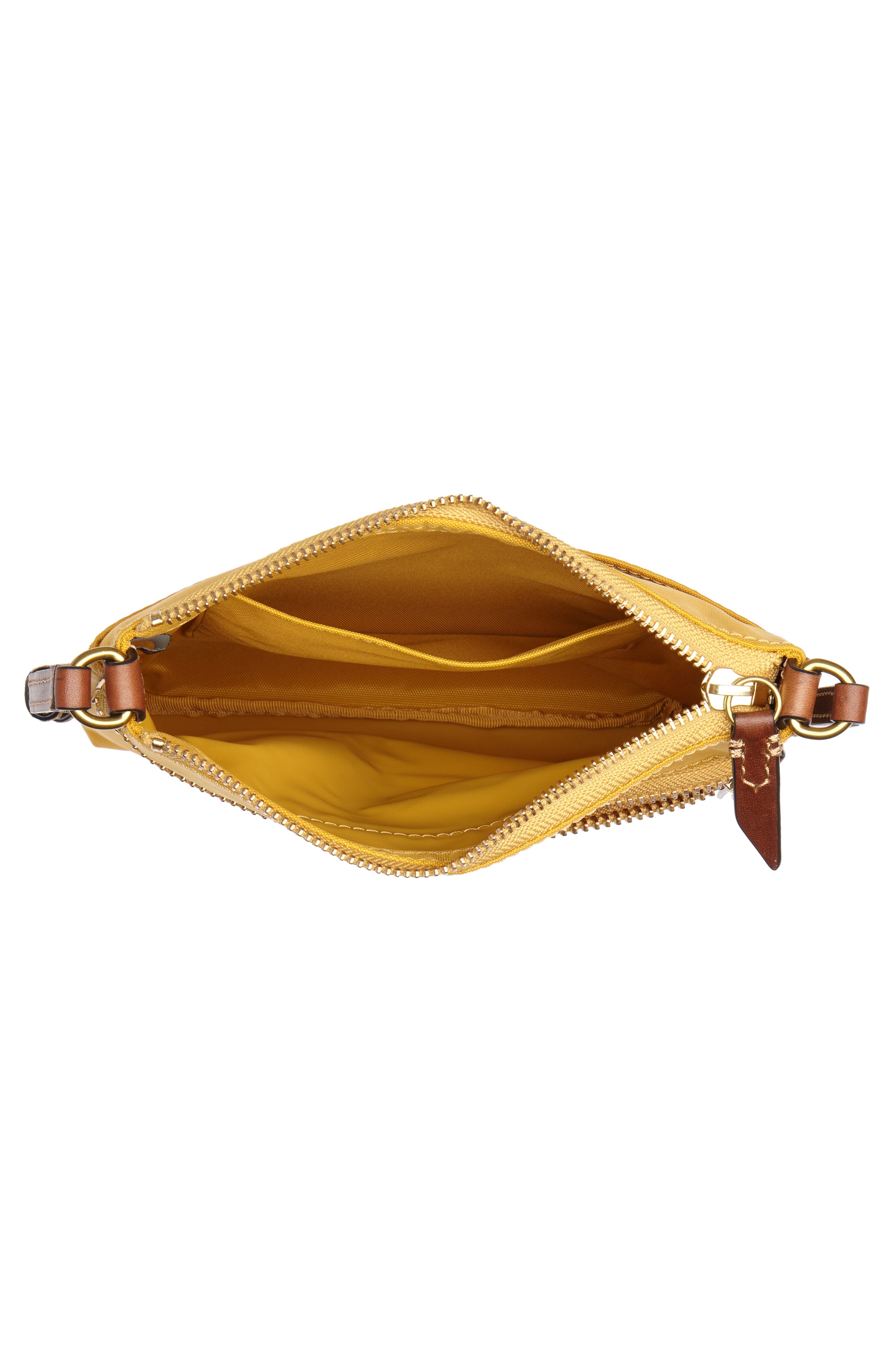 Ivy Water Resistant Crossbody Bag, Alternate, color, YELLOW