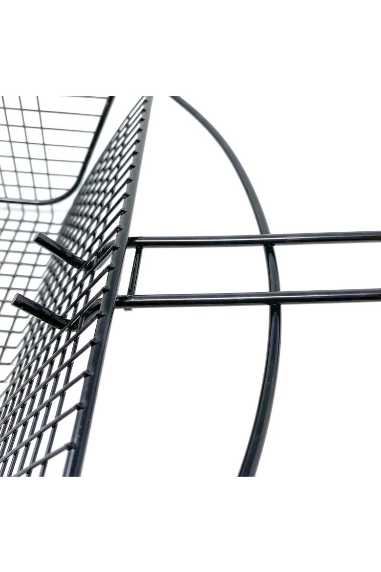 Nonstick Grilling Basket, Alternate, color, Black
