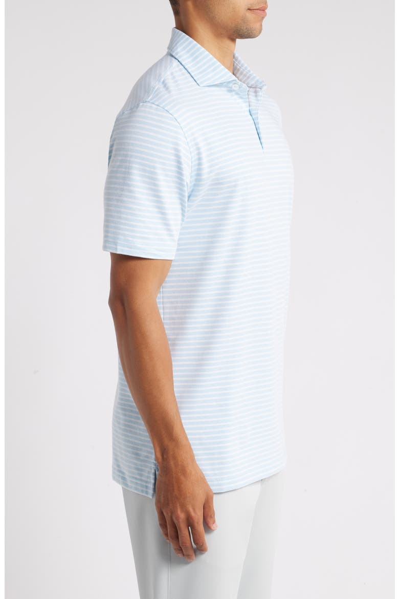 Crown Crafted Albatross Pima Cotton Blend Polo, Alternate, color, BLUE FROST