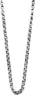 Serge DeNimes Men's Silver Maille Chain Necklace