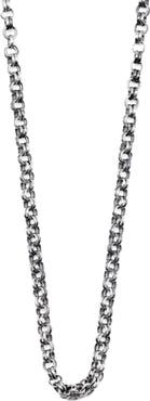 Serge DeNimes Men's Silver Maille Chain Necklace