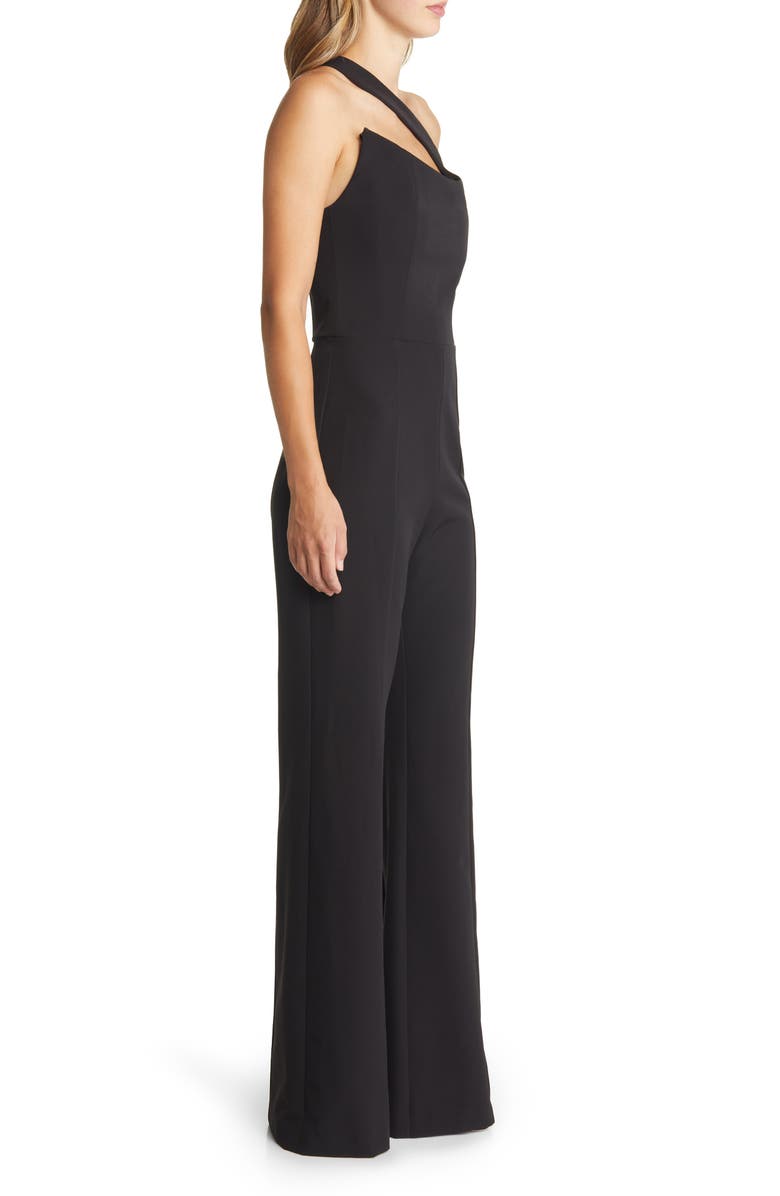 Black Halo Brew One-Shoulder Jumpsuit, Alternate, color, 