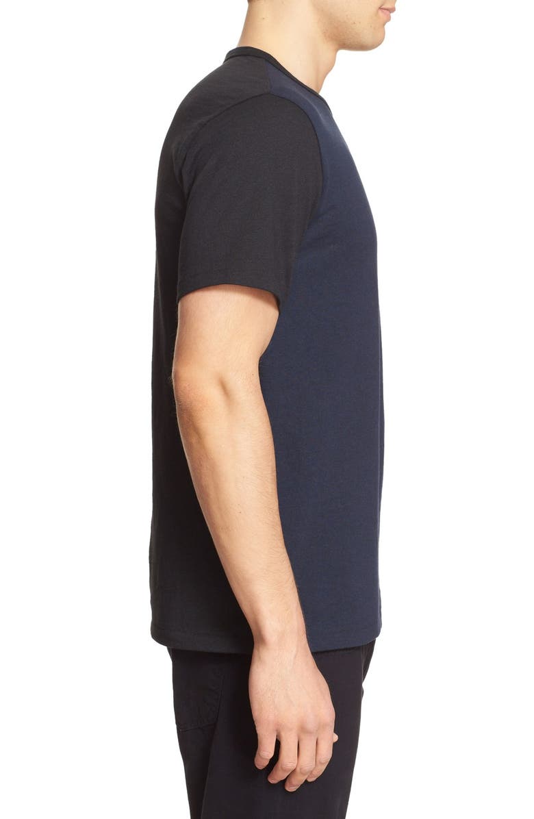 rag & bone 'Jesse' Colorblock T-Shirt, Alternate, color, 