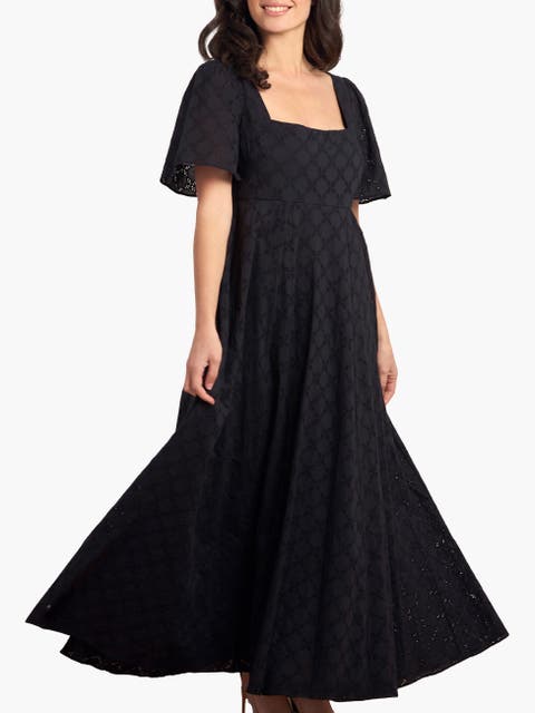 Marisol Cotton Broderie Ankle Gown