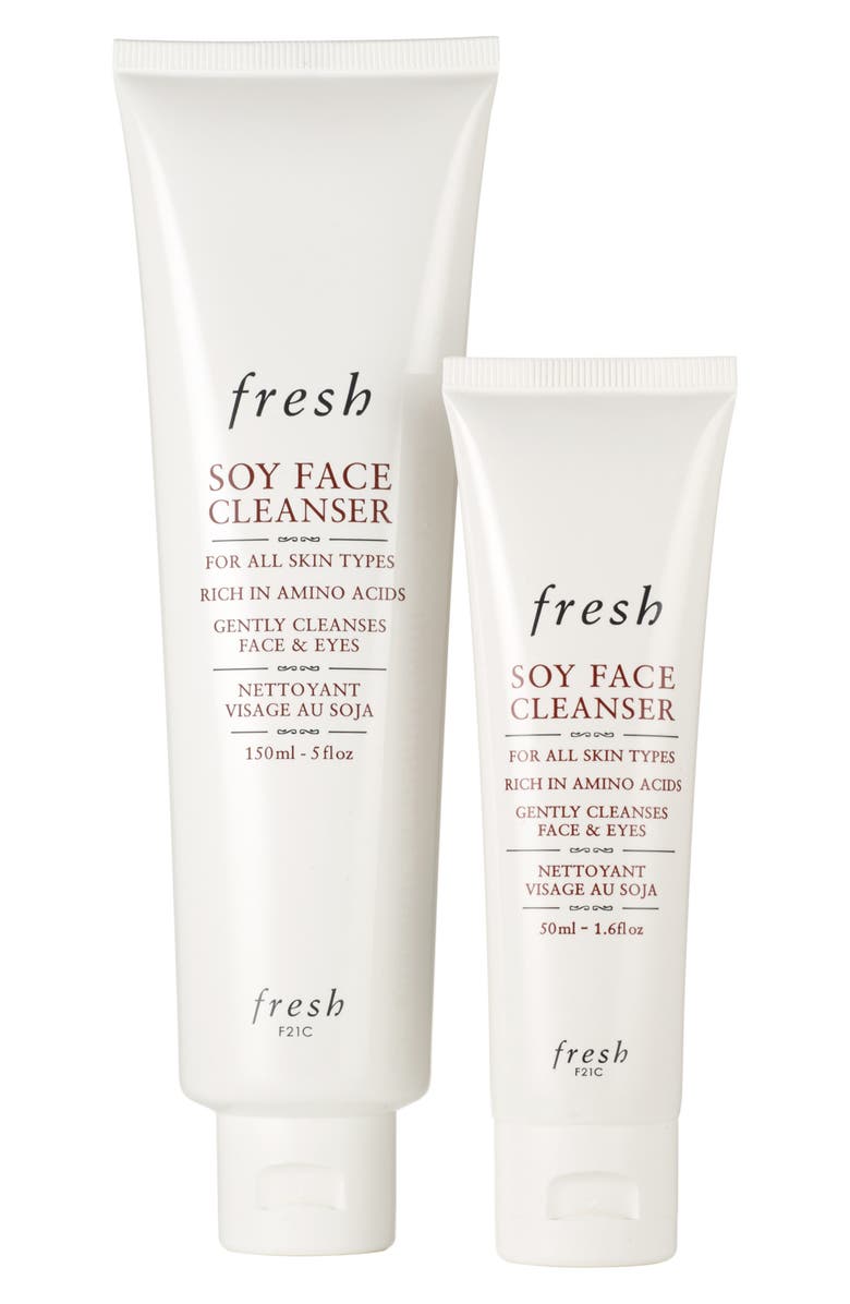 Fresh<sup>®</sup> Soy Cleanser Duo Set $53 Value, Main, color, 