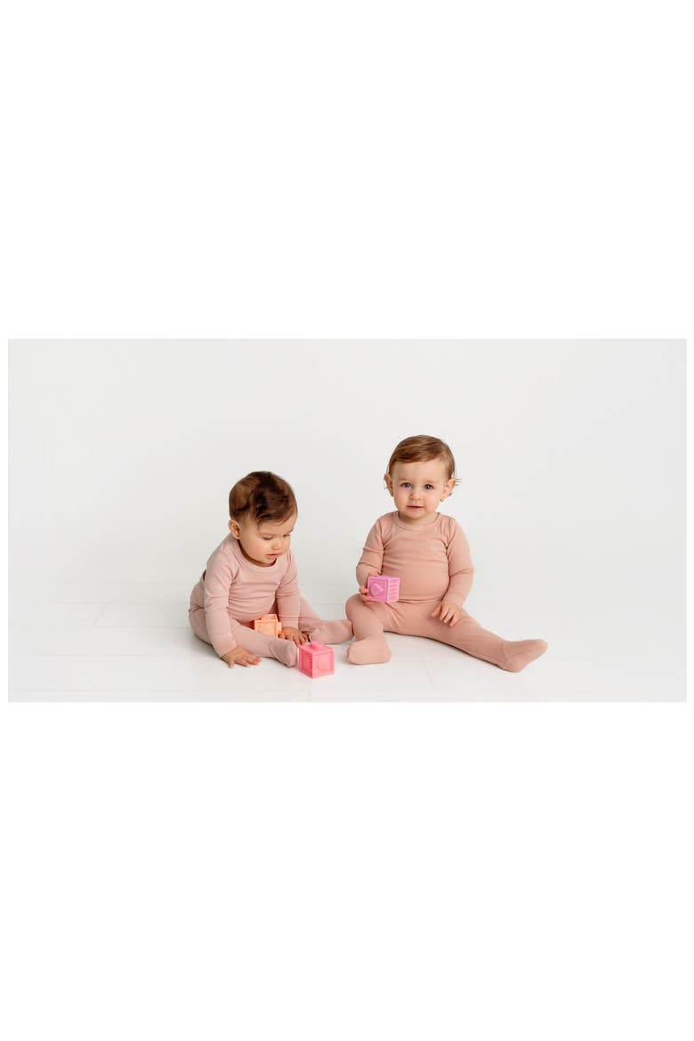 3 Pack Footies, Alternate, color, Pink