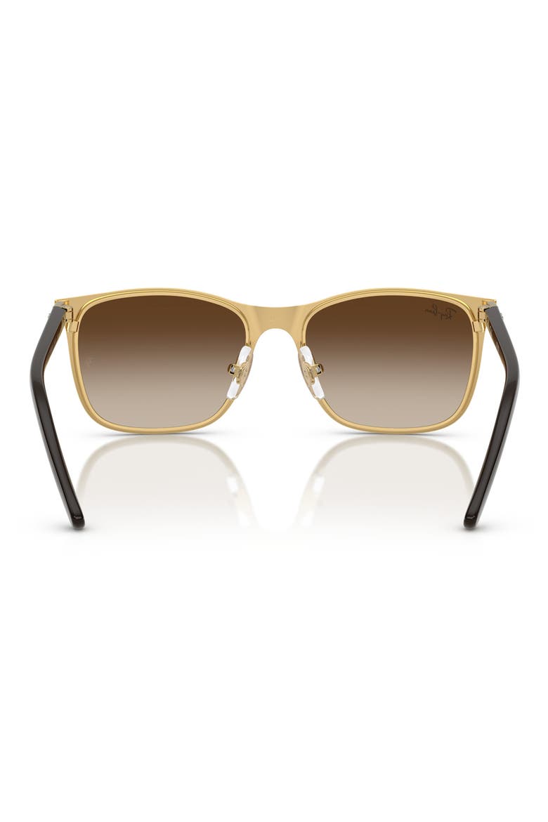 48mm Gradient Square Sunglasses, Alternate, color, BROWN GRADIENT