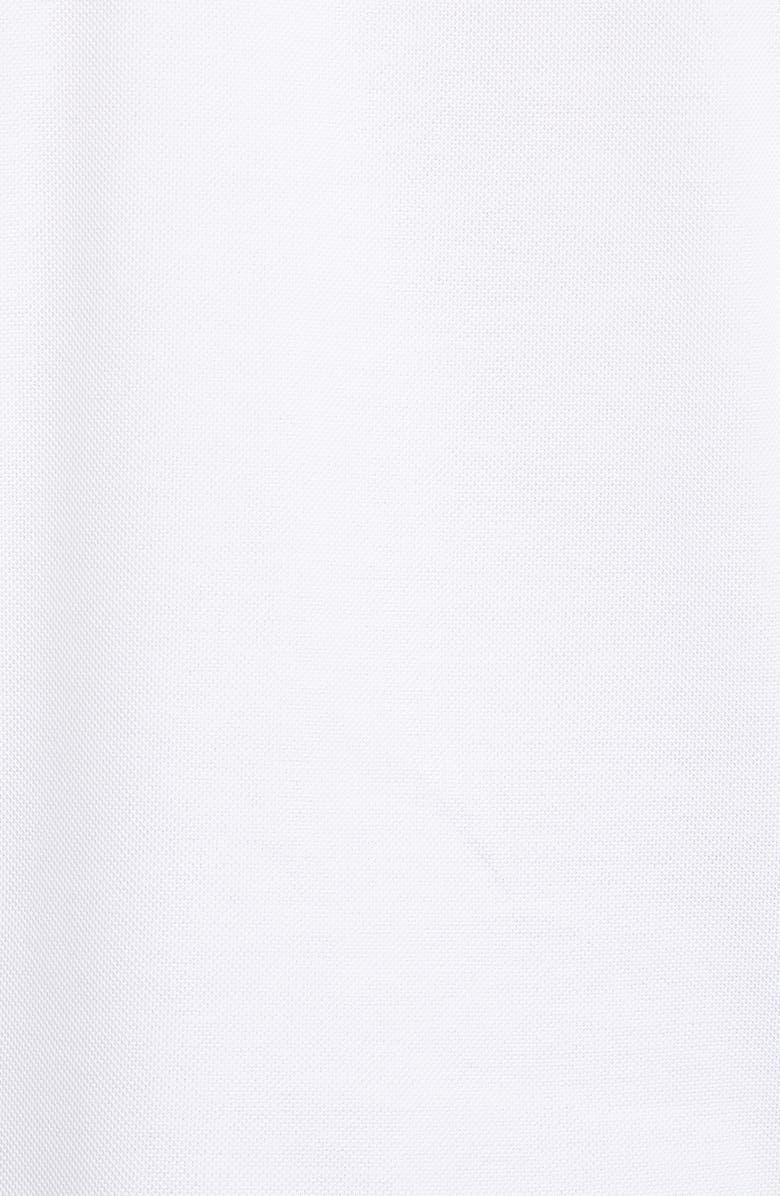 Burberry Somerville Leopard Stripe Short Sleeve Piqué Polo, Alternate, color, 