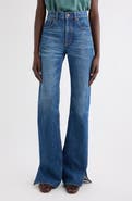Chloé Split Hem Straight Leg Jeans