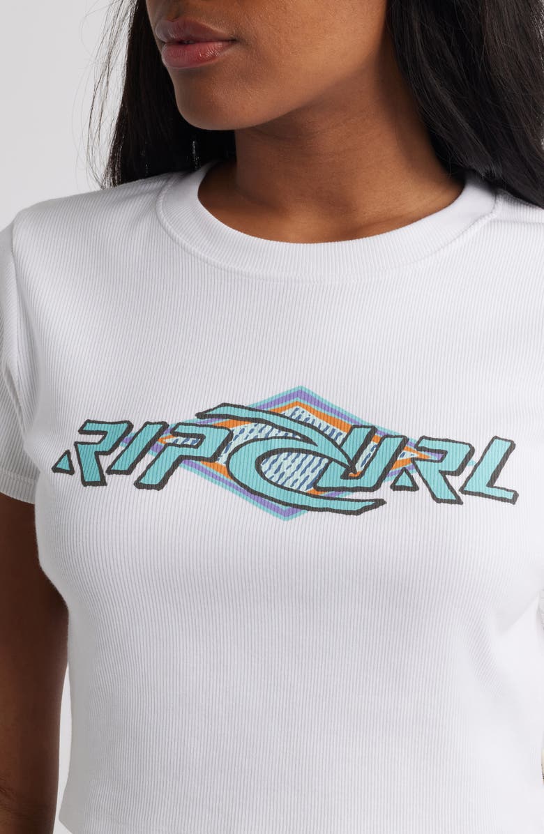 Rip Curl Archive Logo Baby T-Shirt, Alternate, color, Optical White
