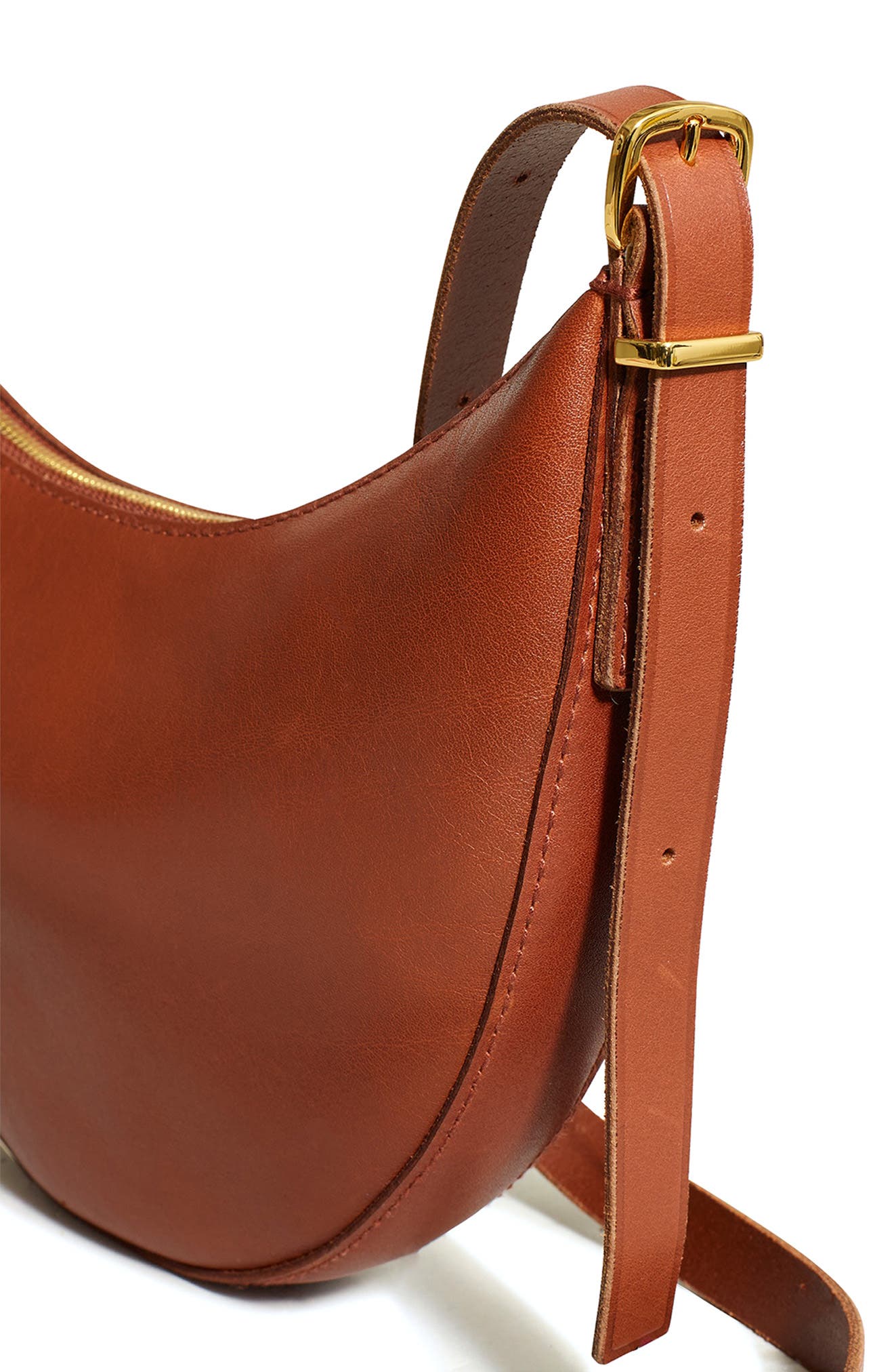Mini The Essential Convertible Top Handle Crossbody Bag, Alternate, color, WARM CINNAMON