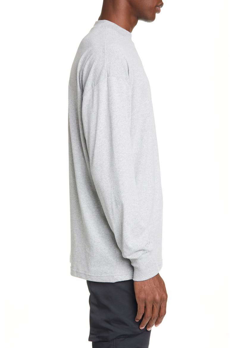 Visual Long Sleeve T-Shirt, Alternate, color, GREY