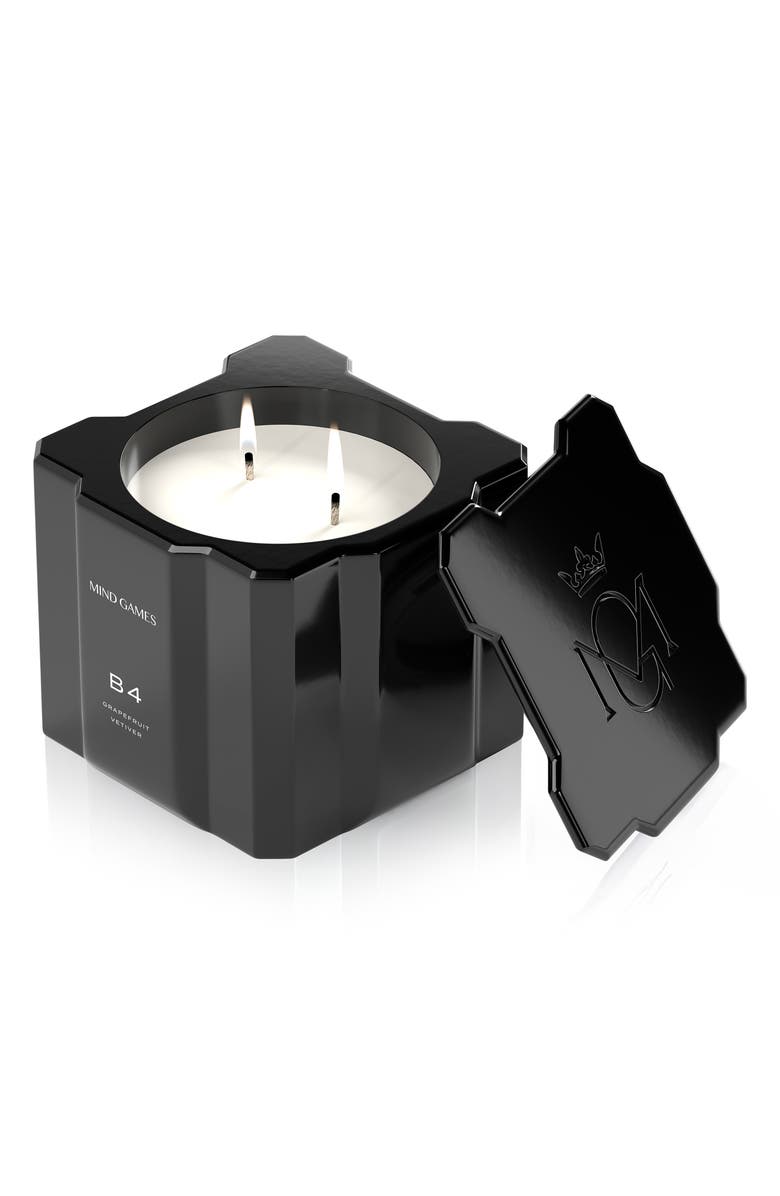 MIND GAMES B4 Black Knight Scented Candle, Alternate, color, 
