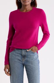 Nordstrom Cashmere Crewneck Sweater