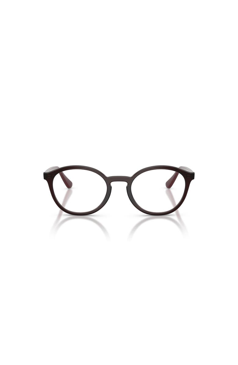 Vogue Eyewear 48mm Phantos optical glasses, Alternate, color, Red