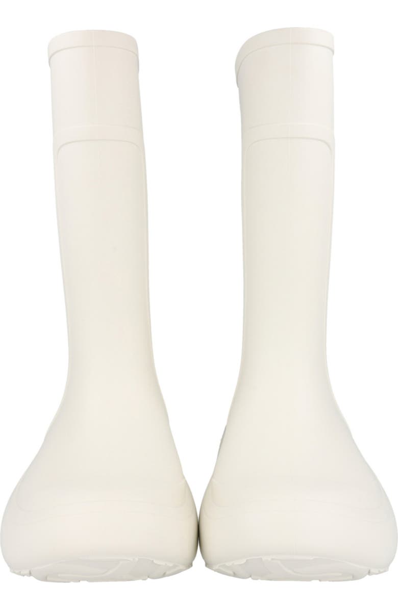 FERRAGAMO Gancini Logo Rain Boot, Alternate, color, Off White