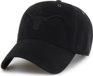 CARHARTT X 47 Men's Carhartt x '47 Black Texas Longhorns Clean Up Adjustable Hat