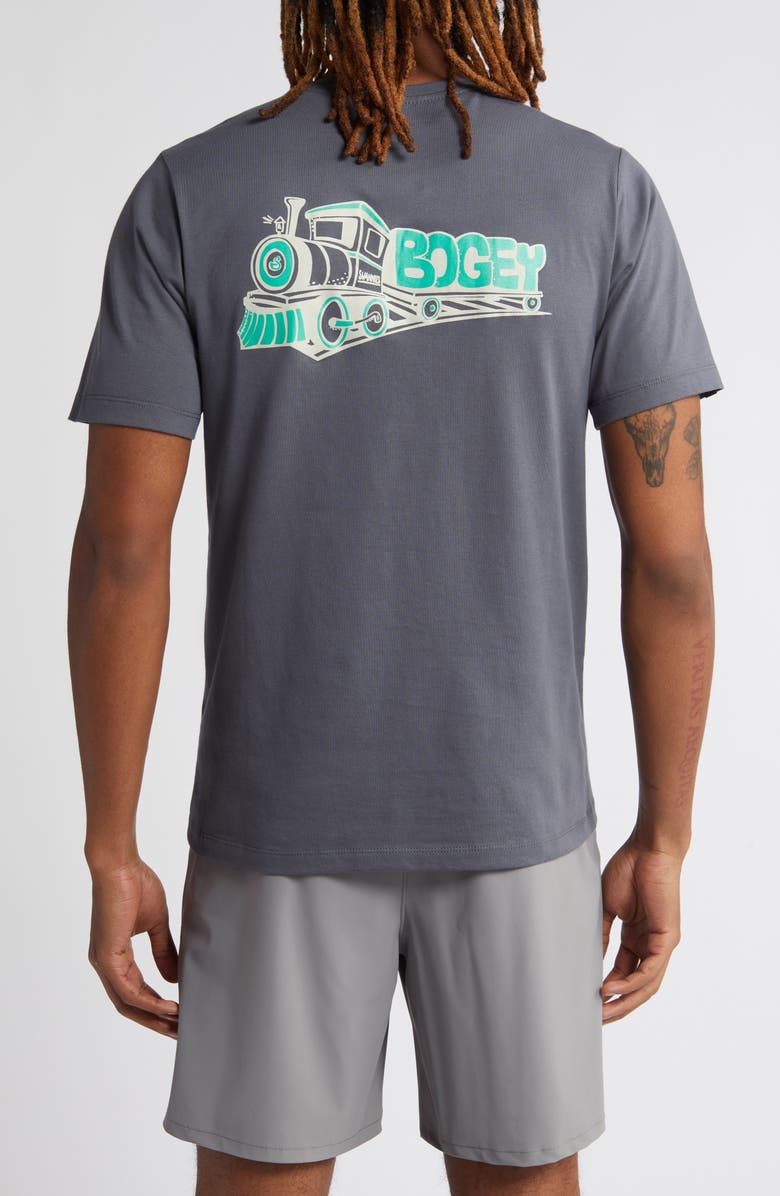 Swannies Bogey Train Graphic T-Shirt, Alternate, color, 
