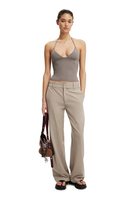 Cotton On Hold Me Halter In Gray