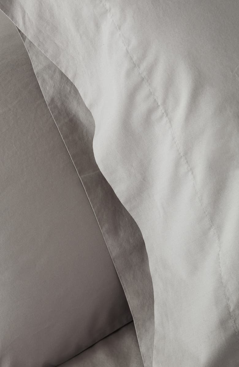 Nordstrom Organic Cotton Percale Pillowcases, Alternate, color, Grey Griffin