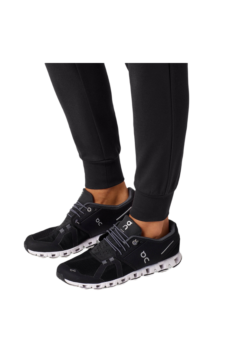 JAANUU Rubi Women's 6-Pocket Slim Knit Scrub Jogger, Alternate, color, Black