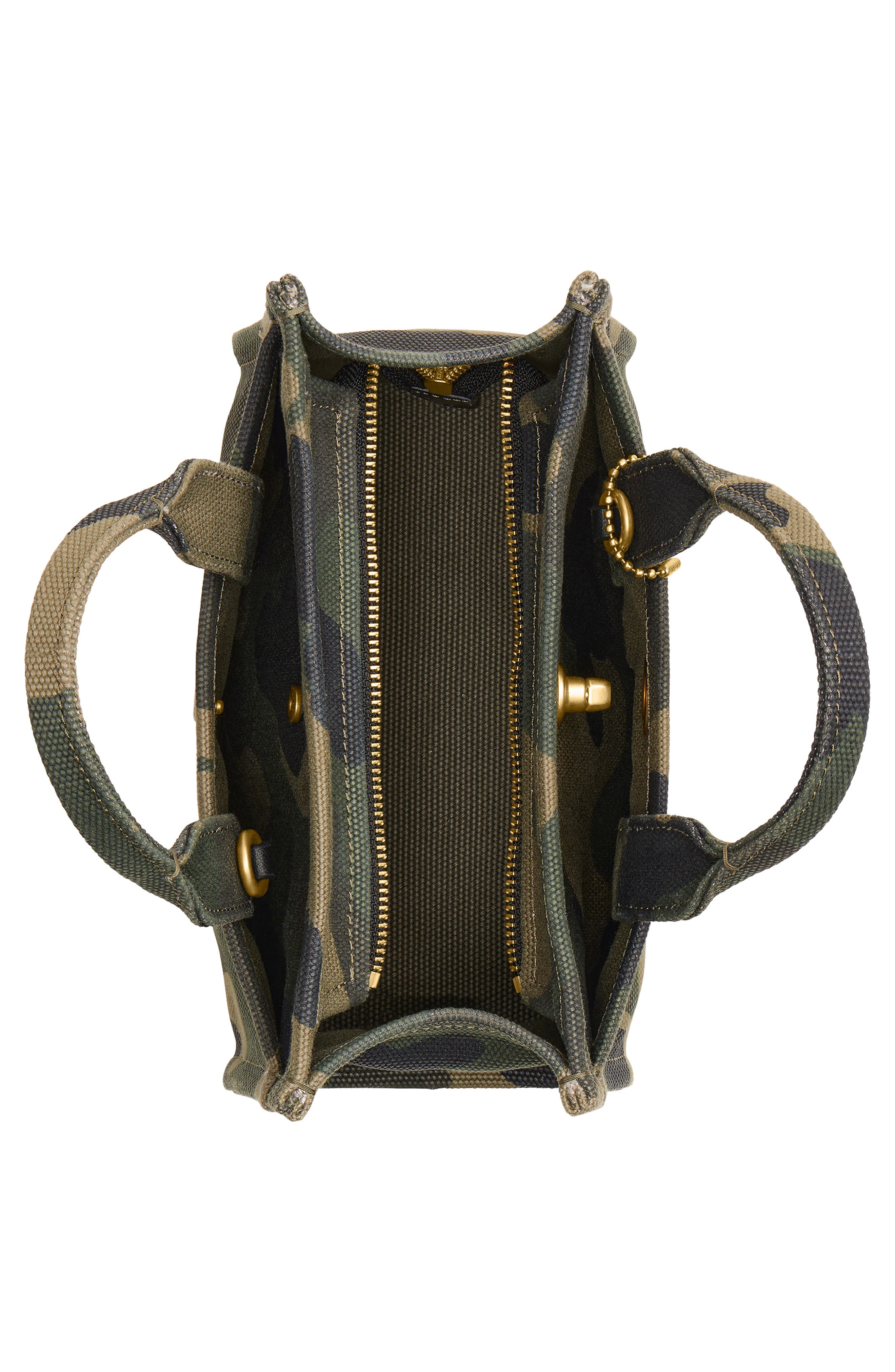 COACH Camo Printed 20 Canvas Cargo Tote, Alternate, color, 