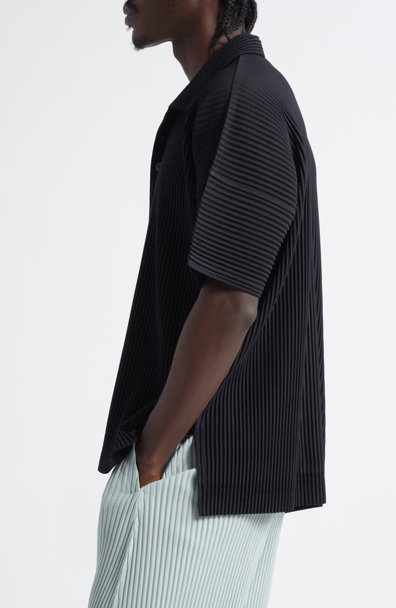 Homme Plissé Issey Miyake Monthly Colors April Camp Shirt, Alternate, color,
