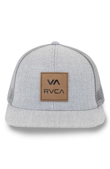 Rvca Cool Head Trucker In Gray