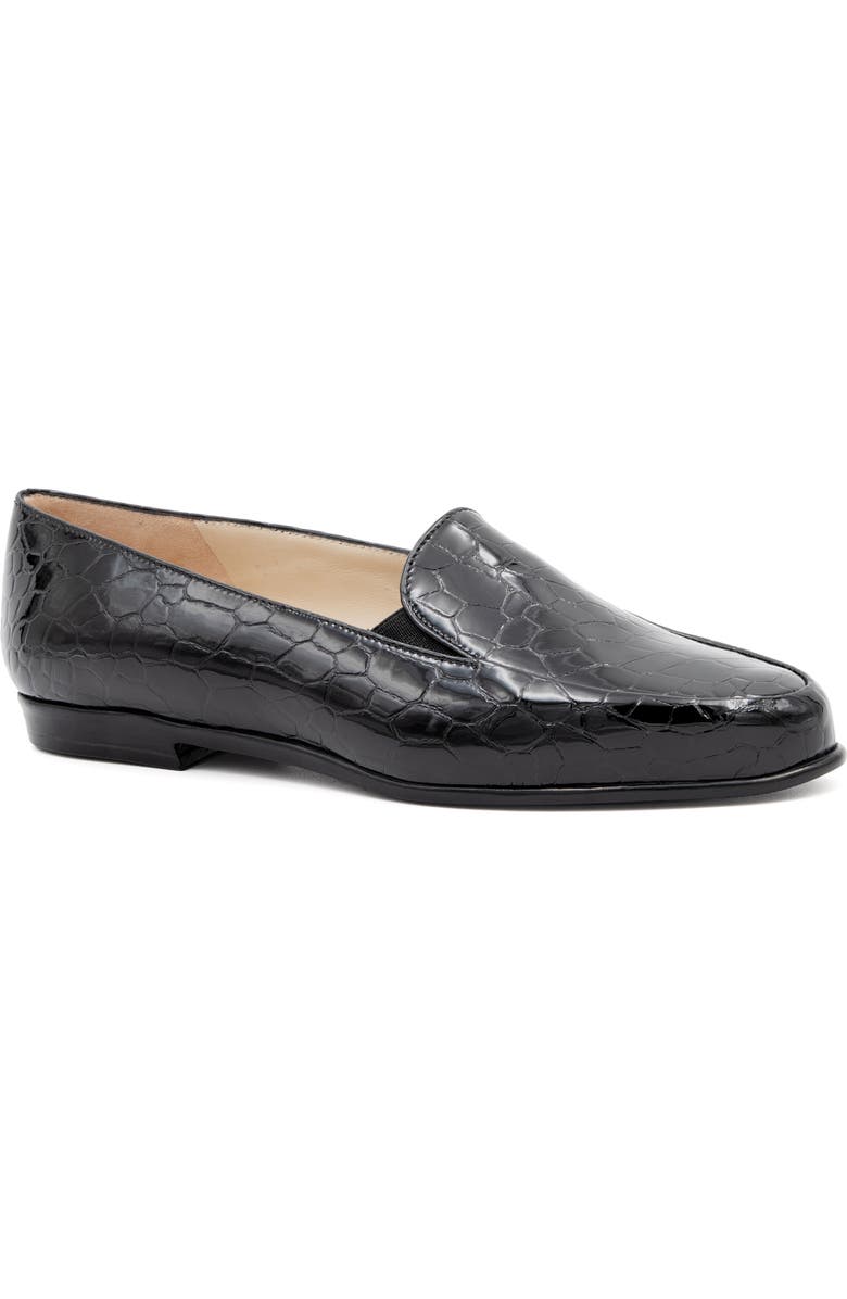 Amalfi by Rangoni Osiride Loafer, Main, color, Black Caretta
