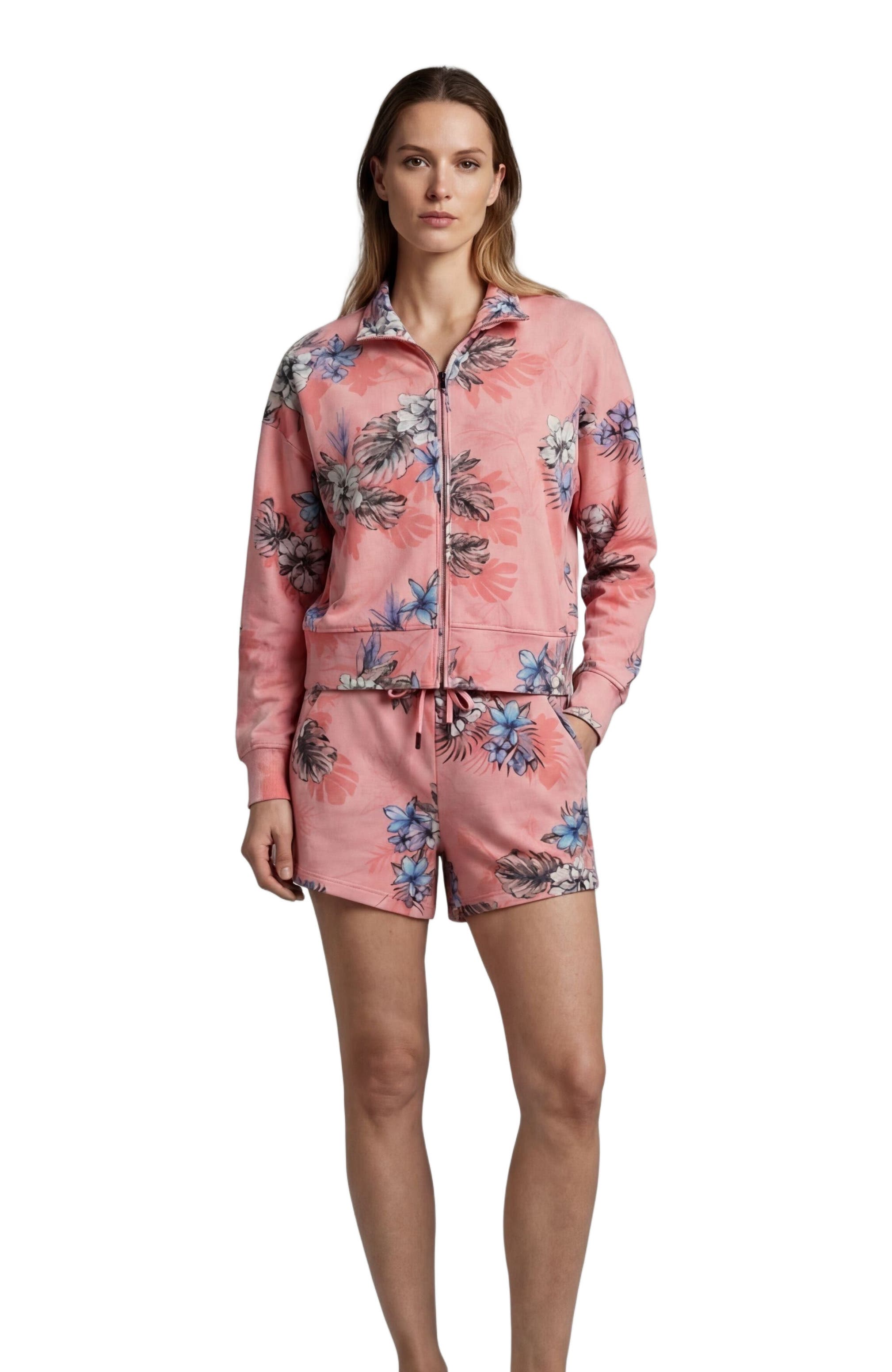 selected EXOTIC FLORAL CORAL
