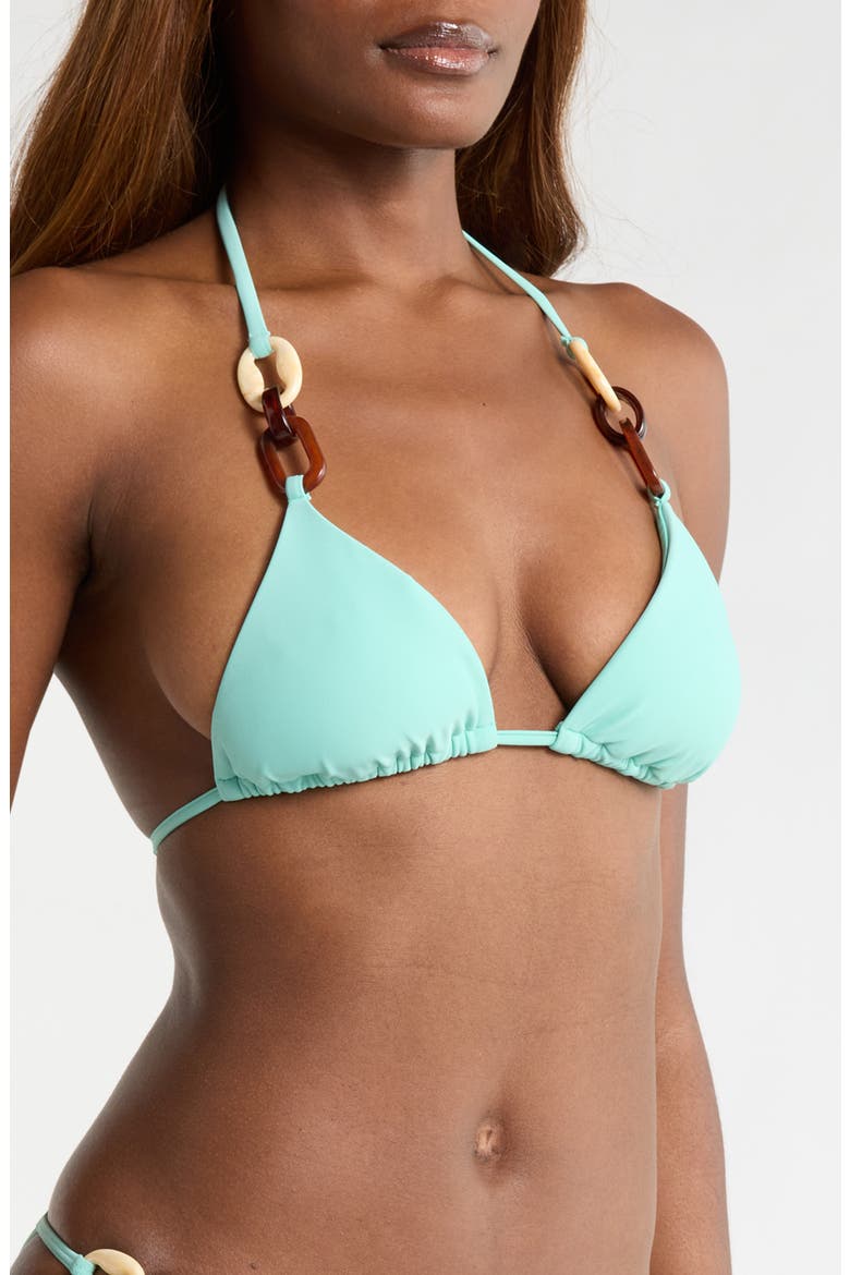 Nancy Triangle Bikini Top, Alternate, color, SEAGLASS