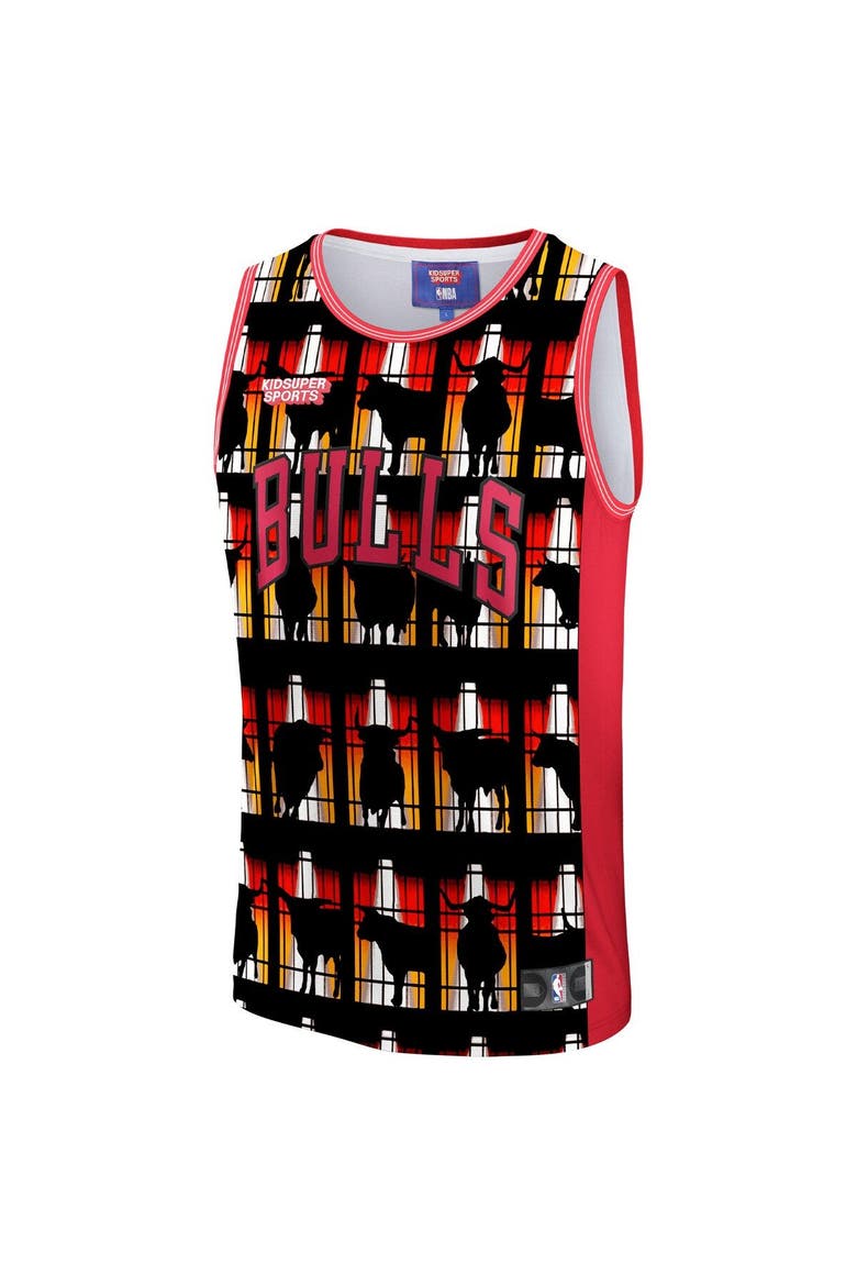 Unisex NBA & KidSuper Studios by Fanatics Red Chicago Bulls Hometown Jersey, Alternate, color, Red
