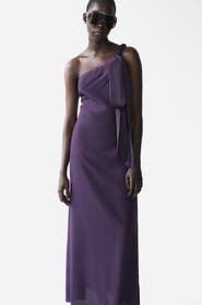 H&M Braided-detail One-shoulder Dress