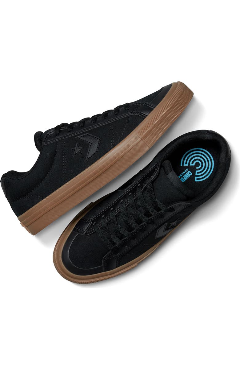 Converse Sport Casual Ox Low Top Sneaker, Alternate, color, Black/ Black/ Gum